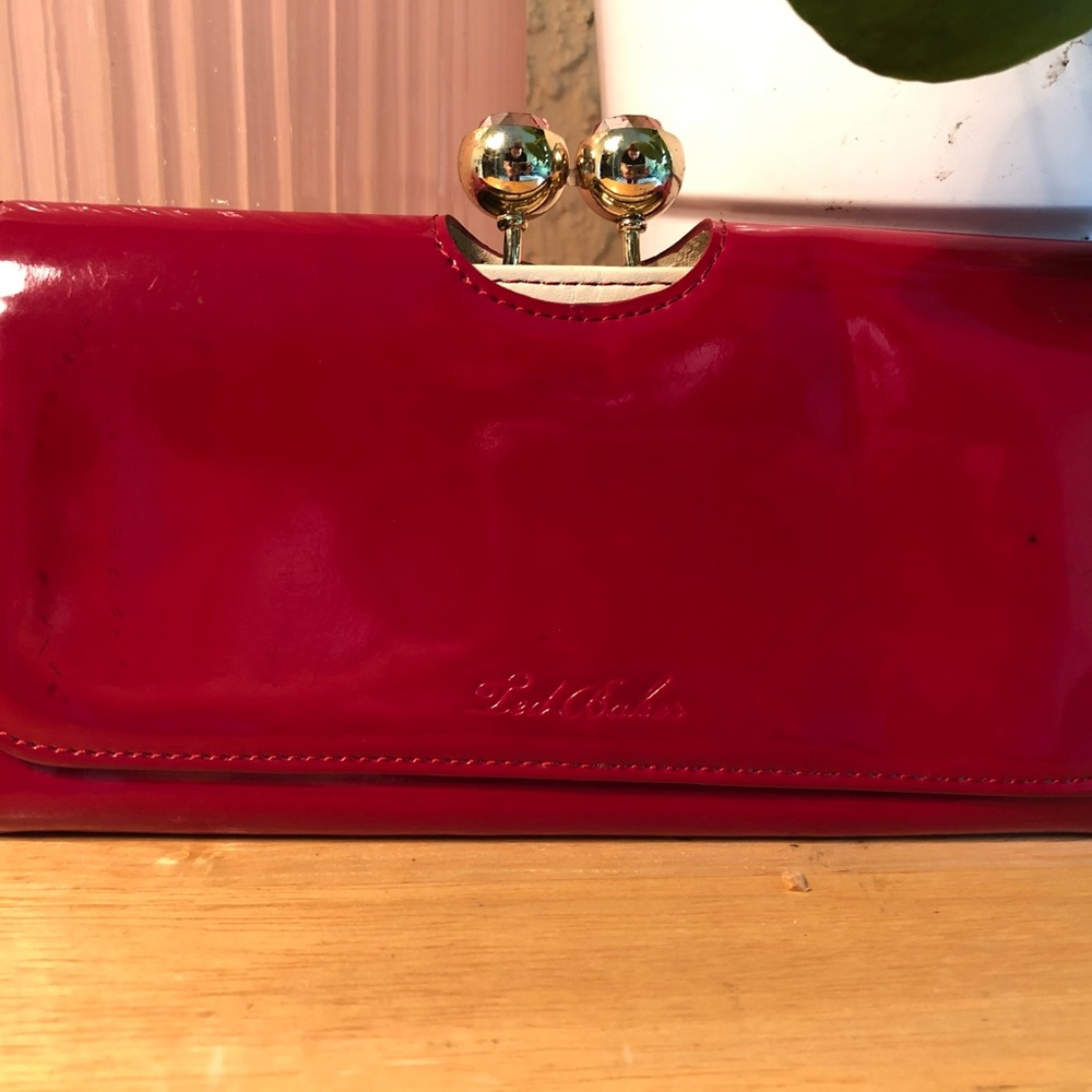 Ted Baker Ruby Red Wallet